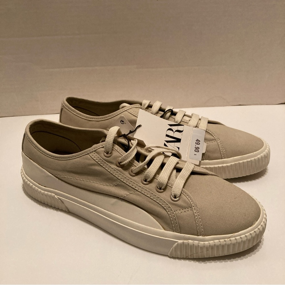 Zara Women’s Platform Athletic Tennis Shoes‎ Sneakers Size 9